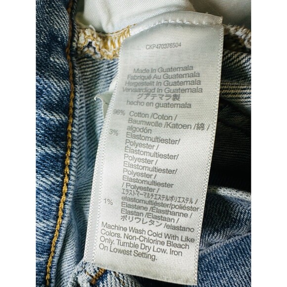 MADEWELL The Perfect Vintage Jean Blue Distressed Ripped Denim Women's 25 - Picture 8 of 12